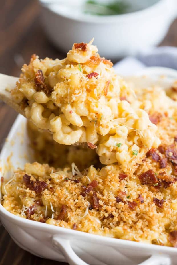 Gourmet Baked Mac and Cheese -- Part of The Best Macaroni and Cheese Recipes