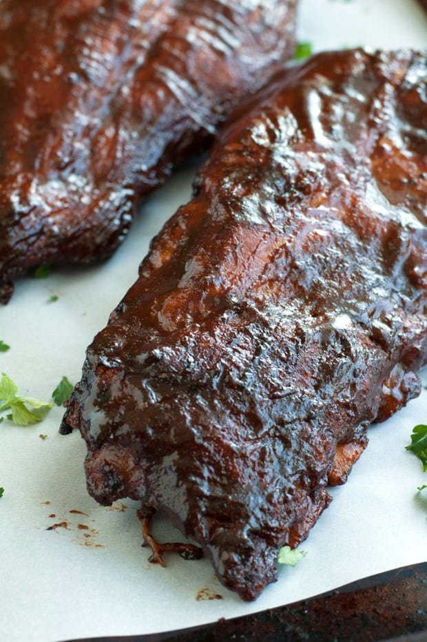 Cherry Cola Grilled Ribs recipe
