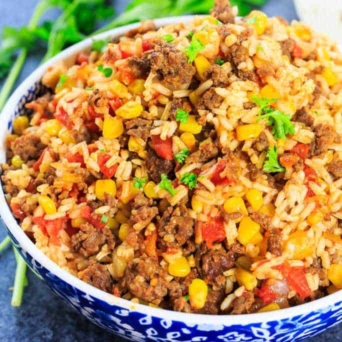 Mexican Chorizo Rice - The Best Blog Recipes