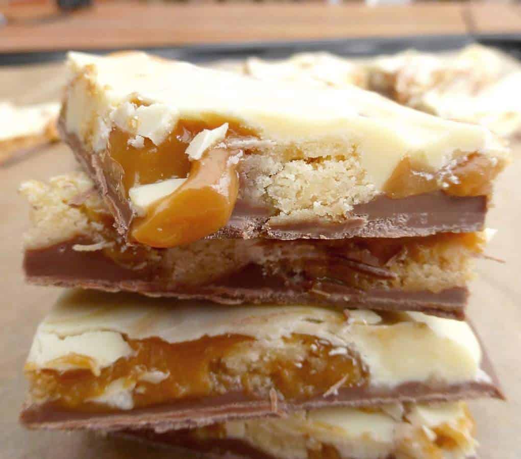You have to try this amazing shortbread bark. It is to die for!