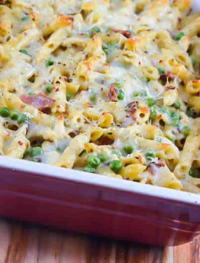 Cheesy Chicken Bacon Ranch Pasta--Part of The Best Chicken Bacon Ranch Recipes