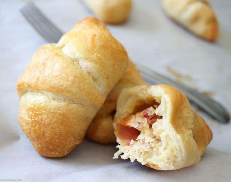 Chicken and Bacon Ranch Stuffed Crescens--Part of The Best Chicken Bacon Ranch Recipes