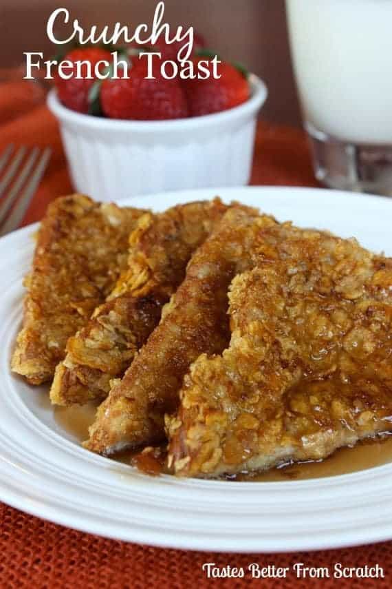 This Crunchy French Toast is amazing! Perfect for any breakfast occasion!