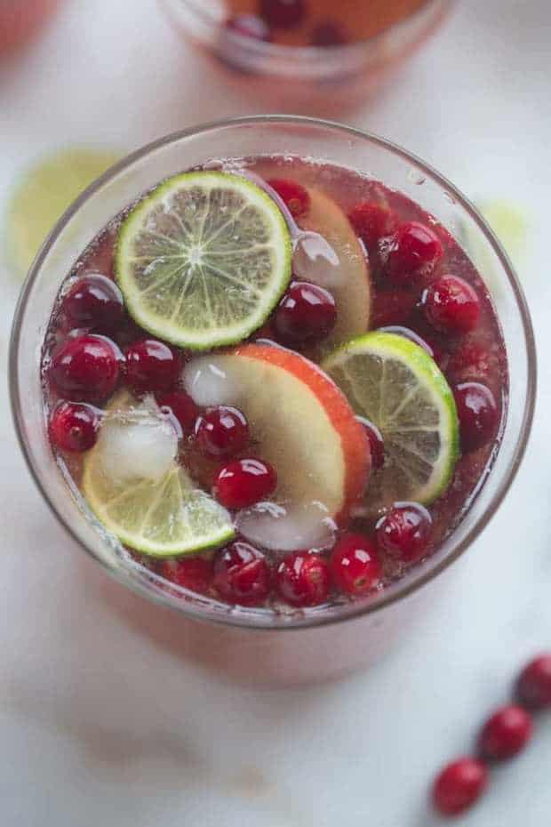 Sparkling Cranberry Apple Punch - The Best Blog Recipes