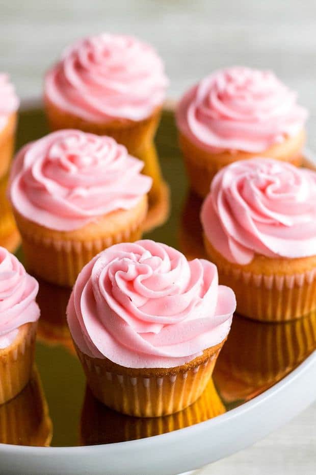  Pink Asti Cupcakes are a sweet treat that’s perfect for celebrating Valentine’s Day, bridal showers, or Mother’s Day! Spiked with Asti sparkling wine, these cupcakes are deliciously hard to resist!