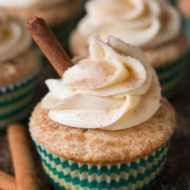 Snickerdoodle Cupcakes -- Part of The Best Cupcake Recipes