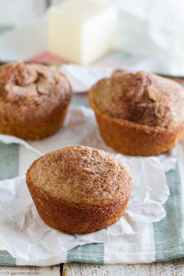 A family favorite, these Cinnamon Muffins are tender and sweet and filled with lots of cinnamon flavor.