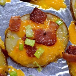 Loaded Baked Potato Rounds YUM