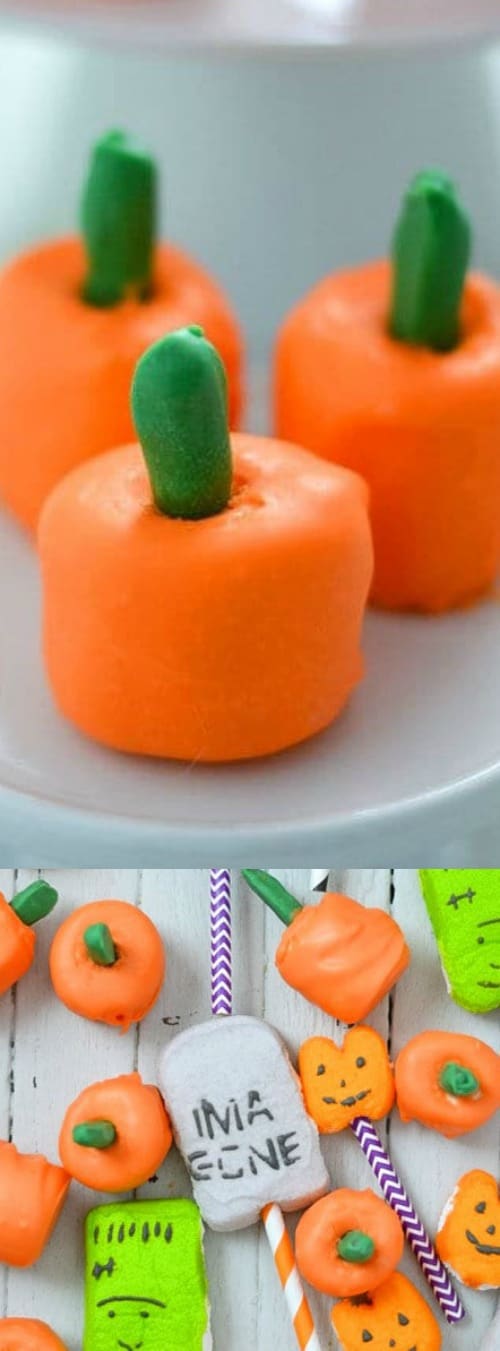 Pumpkin Marshmallow Pops - The Best Blog Recipes