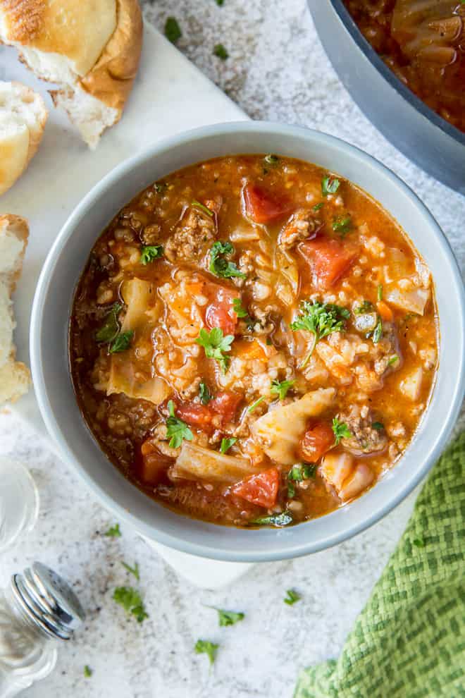 CABBAGE ROLL SOUP