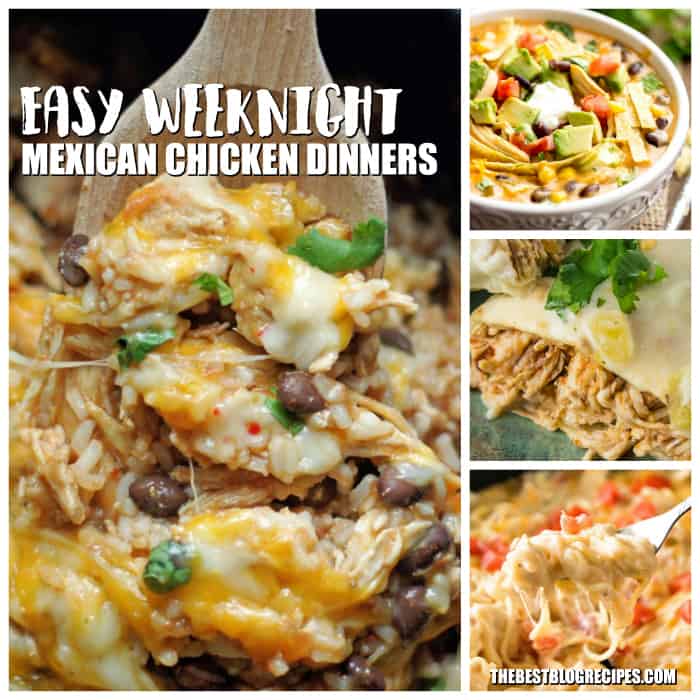 Easy Weeknight Mexican Chicken Dinner Recipes 1030