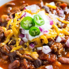 Three Bean Chili -- Part of our Old Fashioned Recipes just like your grandma made!