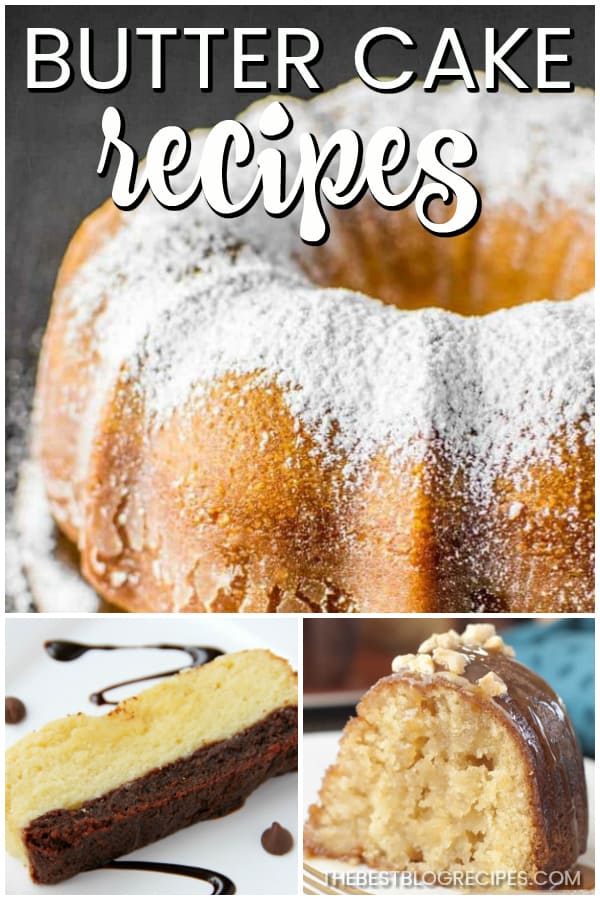 You are going to love these Easy Butter Cake Recipes! We've compiled our favorite and most popular butter cake recipes, and they're perfect for all of the occasions in your life!
