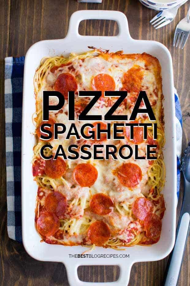 Pizza & Spaghetti Casserole