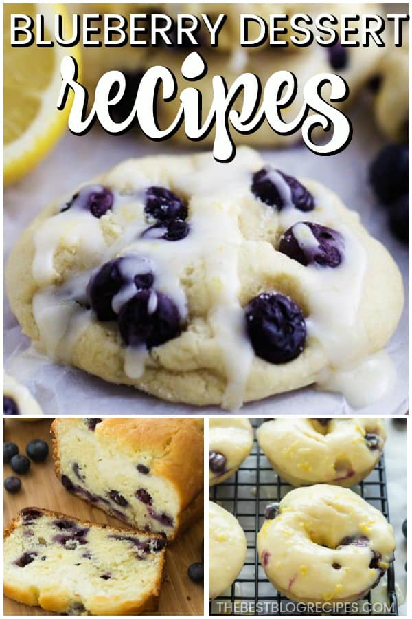 Nothing is better than the Best Blueberry Recipes. You need these treats in your life. They have the best and sweetest flavors that will have you addicted after just one bite. Try making these blueberry treats for any upcoming occasion!