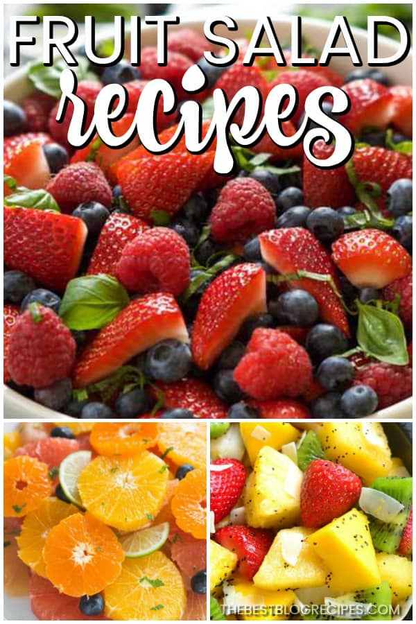 For every occasion, you need the Best Fruit Salad Recipes! With fresh, tart, and sweet flavors, these fruit salad recipes will be your new favorites all year round!
