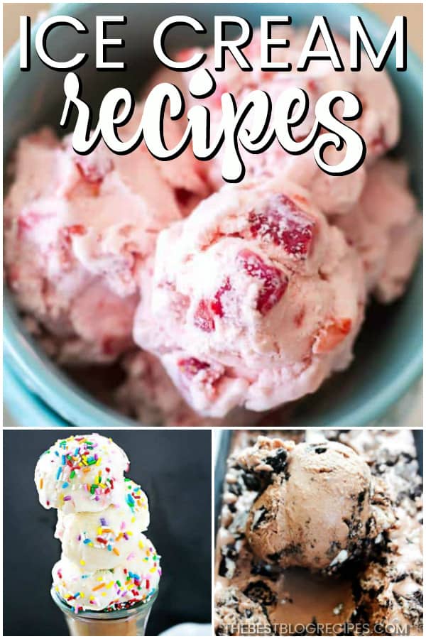 For every season of the year, you need the Best Ice Cream Recipes! You will love that this list includes some recipes that require no churning. Everything about the recipes in this list are sweet and delicious. You are guaranteed to have some new favorite ice cream recipes after checking out this list.