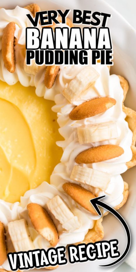 Banana Pudding Pie SLB