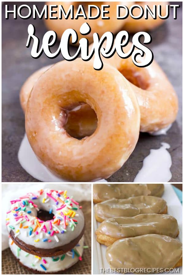 You will never want store bought donuts again after you try Homemade Donut Recipes! The sweet simplicity and flavor of these donuts will have you craving the recipes for years to come!
