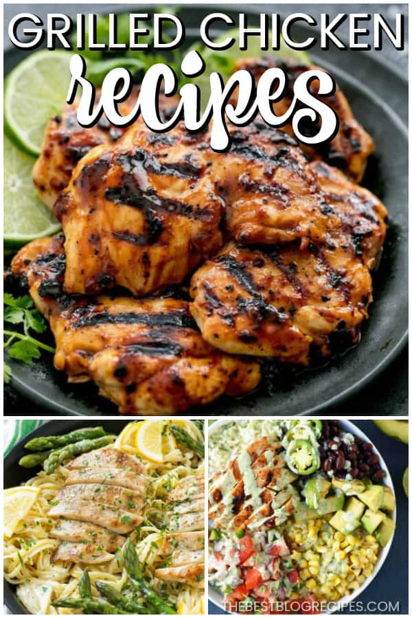 Simple Grilled Chicken Recipes are just what we all need to add to our dinner menus. Nothing is better than the savory flavor of grilled to perfection chicken.