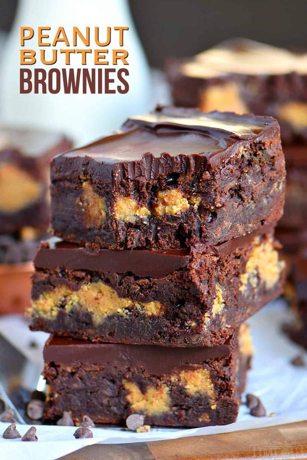 Made without flour, this easy brownie recipe yields the most decadent, fudgy, rich, and chewy brownies you could ask for. A layer of ganache takes them over the top and ensures victory over the strongest of chocolate cravings.