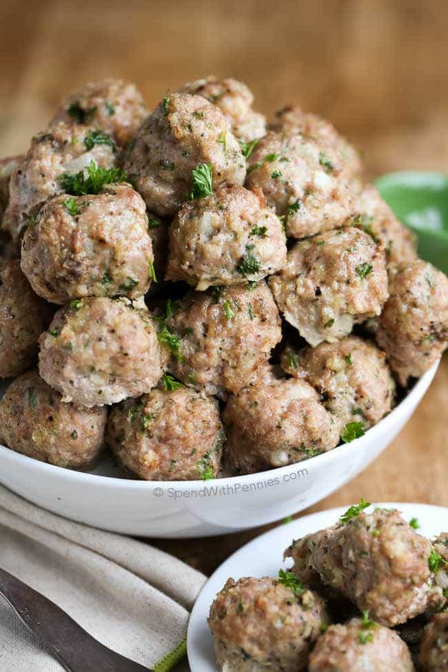 These All Purpose Turkey Meatballs are the best ever turkey meatballs. They come out juicy and flavorful every time!