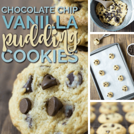 Chocolate Chip Vanilla Pudding Cookies Recipe