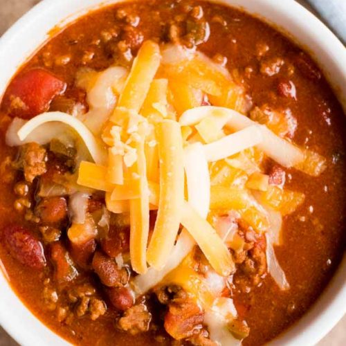 Slow Cooker Chili Recipe | The Best Blog Recipes