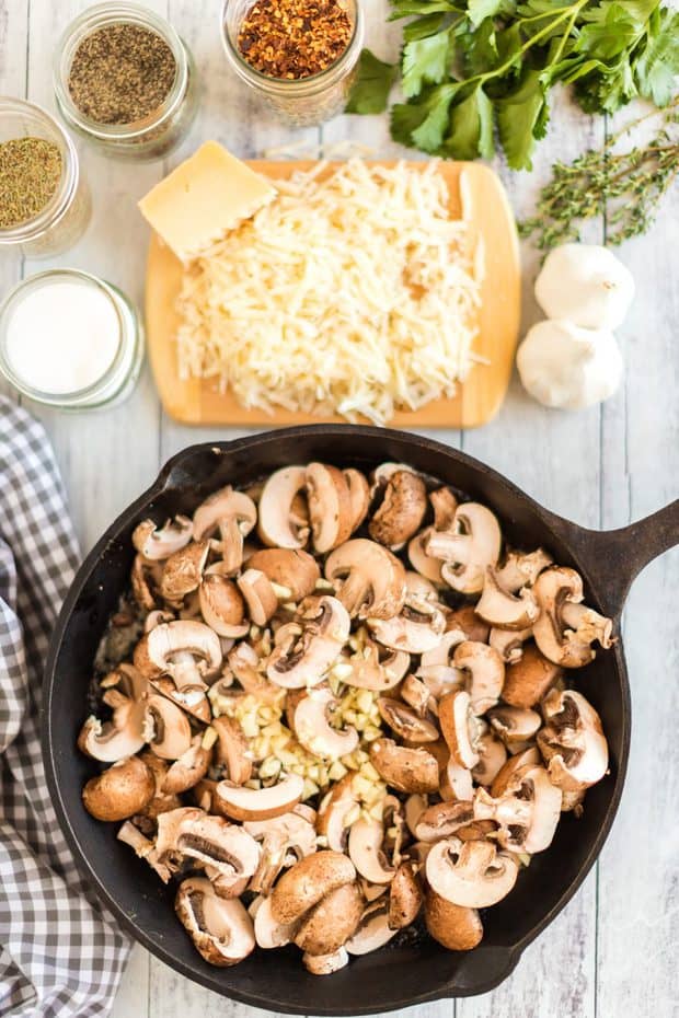 Creamy Garlic Parmesan Mushrooms The Best Blog Recipes