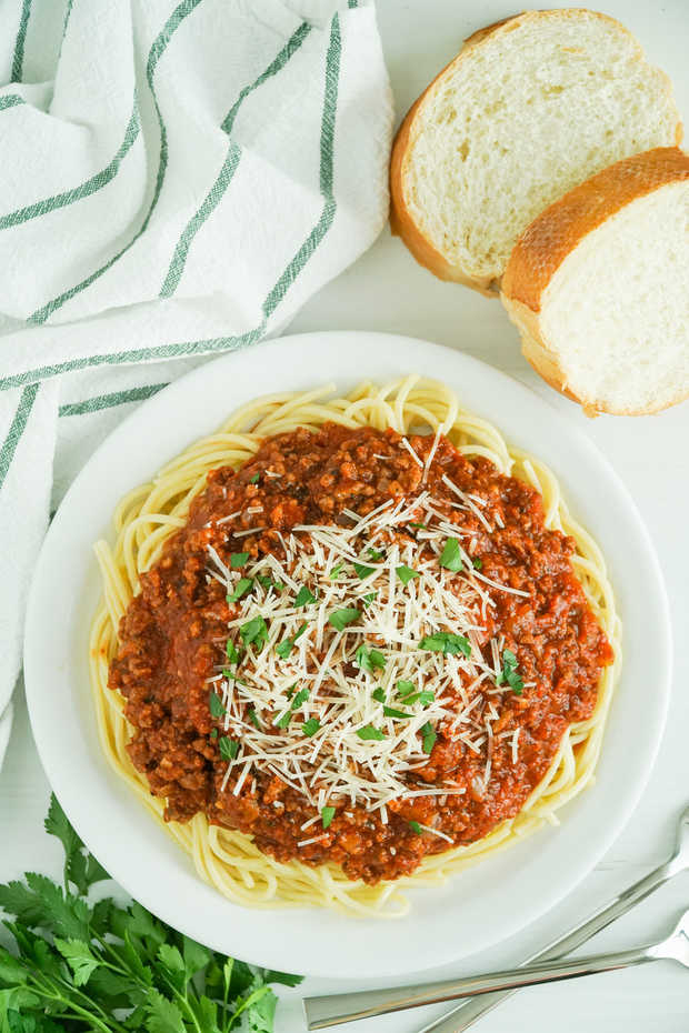 Easy Homemade Spaghetti Sauce Recipe