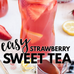 Southern Strawberry Sweet Tea