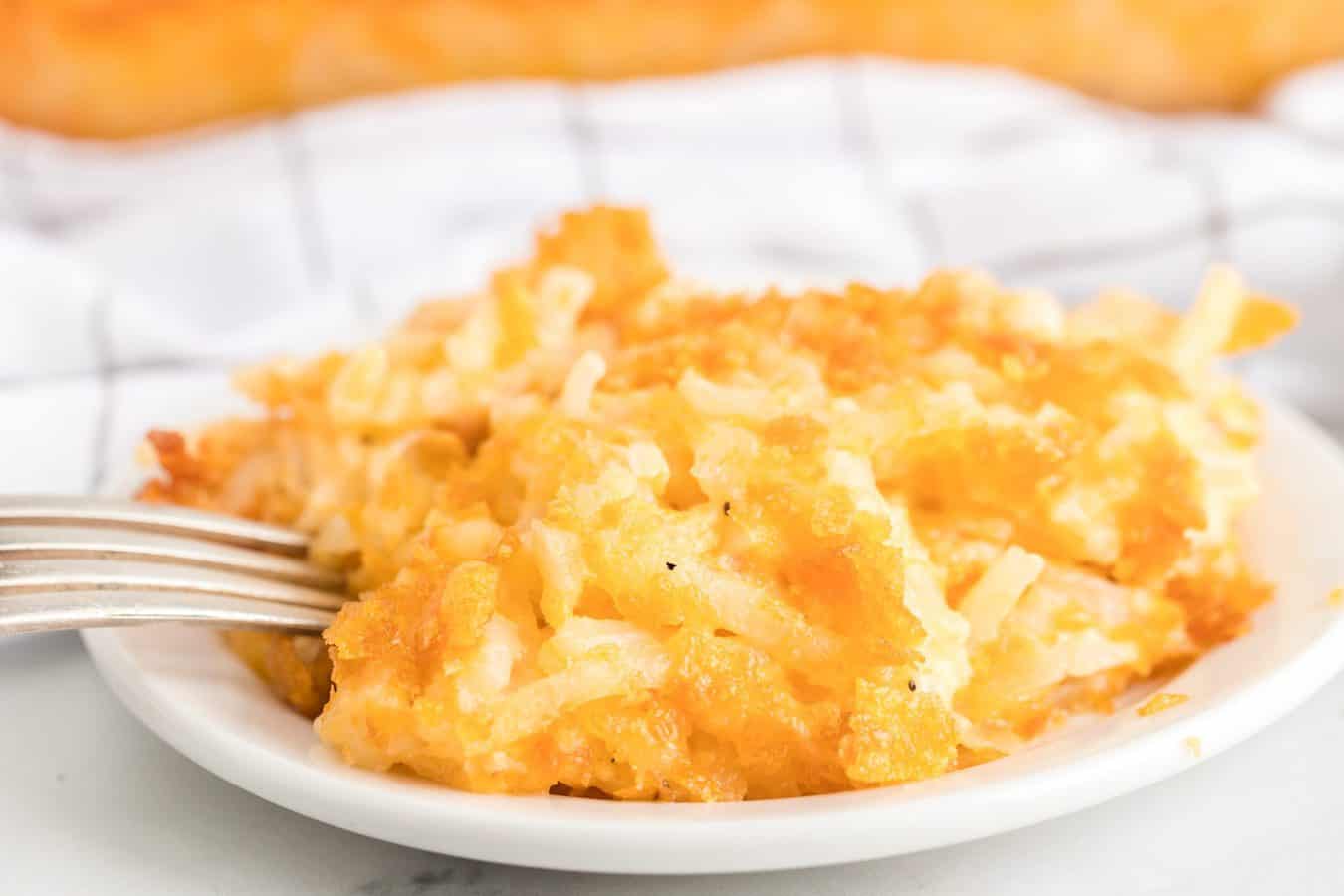 Funeral Potatoes | Cheesy Potato Casserole | The Best Blog Recipes