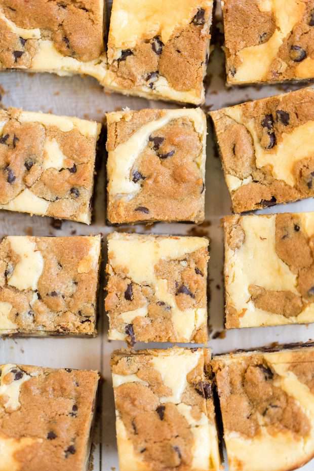 Chocolate Chip Cookie Dough Cheesecake - House of Nash Eats