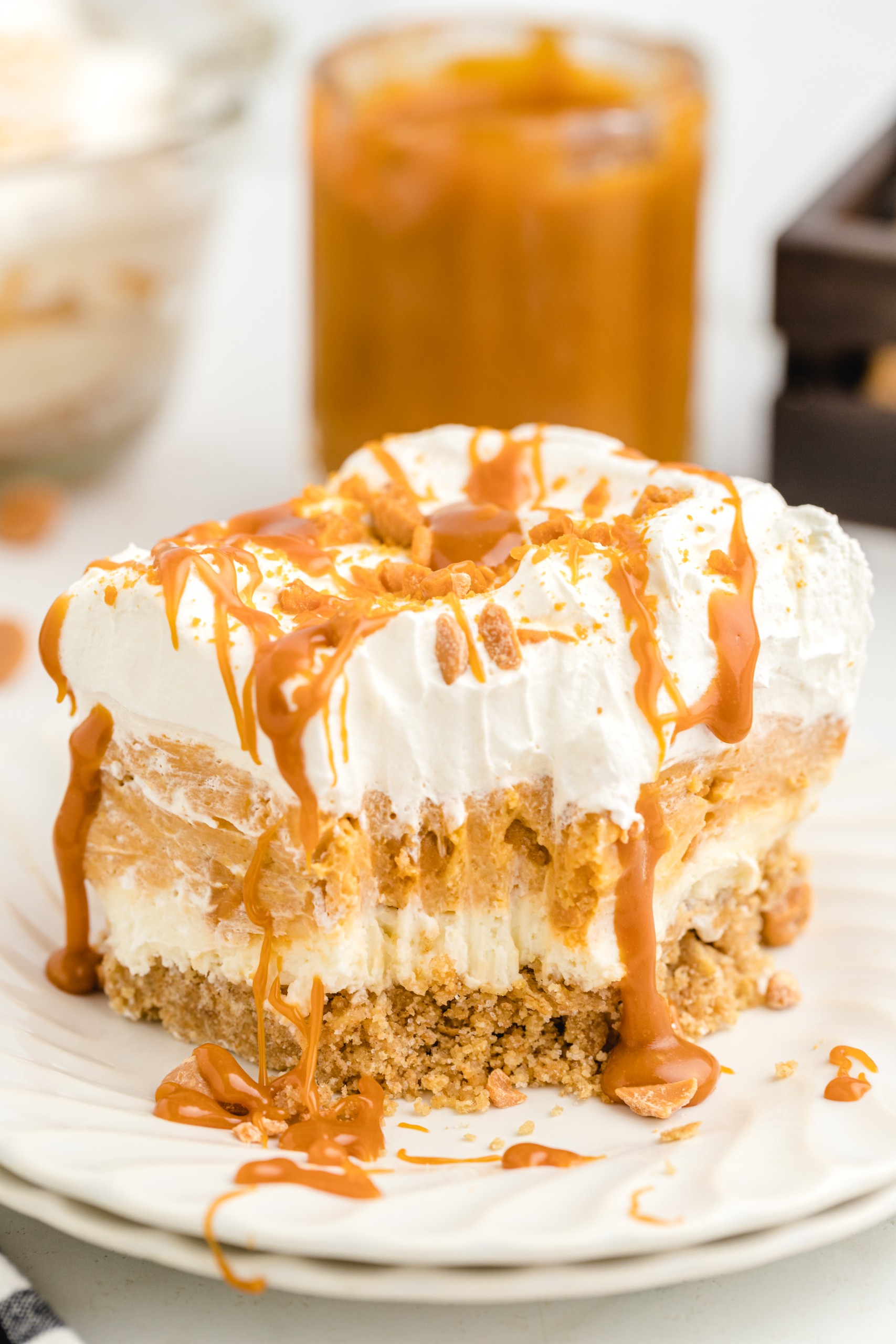 No Bake Butterscotch Delight Dessert | The Best Blog Recipes