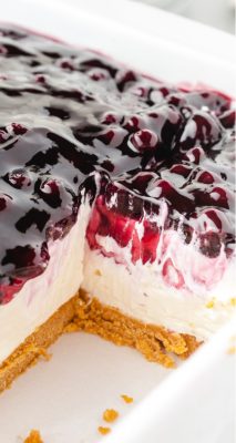 No Bake Blueberry Cheesecake - The Best Blog Recipes