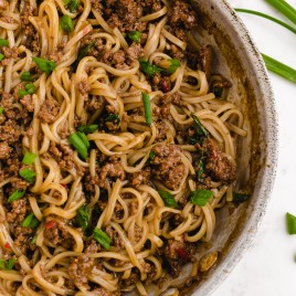 Mongolian Beef and Noodle Recipe
