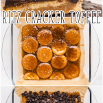 Ritz Cracker Toffee