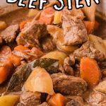 A close up of food, with Beef and Slow Cooker