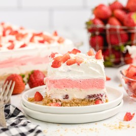 Strawberry Delight served on plate