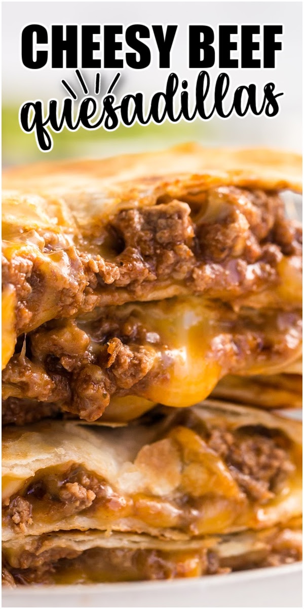 Cheesy Beef Quesadillas | Dinner | The Best Blog Recipes