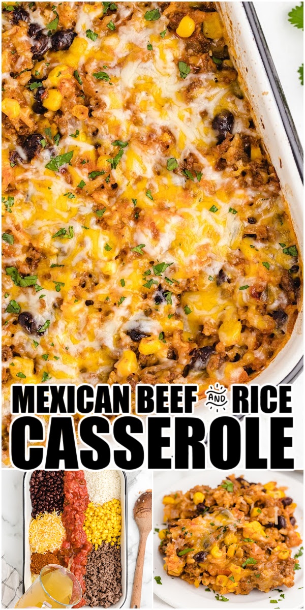 Mexican Beef and Rice Casserole | Dinner | The Best Blog Recipes