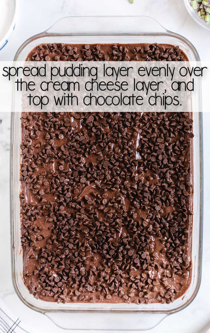 top with chocolate chips
