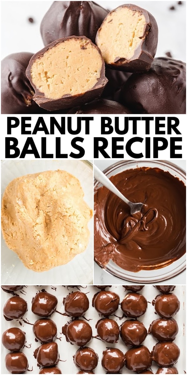 Peanut Butter Balls | Dessert | The Best Blog Recipes