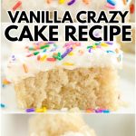 Vanilla Crazy Cake