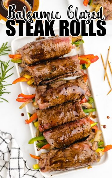 Balsamic Glazed Steak Rolls | Dinner | The Best Blog Recipes