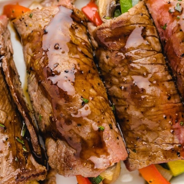 Balsamic Glazed Steak Rolls Dinner The Best Blog Recipes 