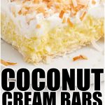 Coconut Cream Bars