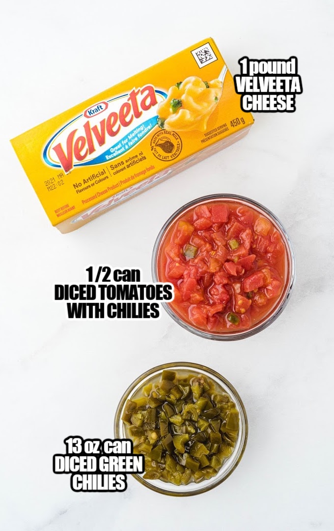 Cheese Dip Ingredients