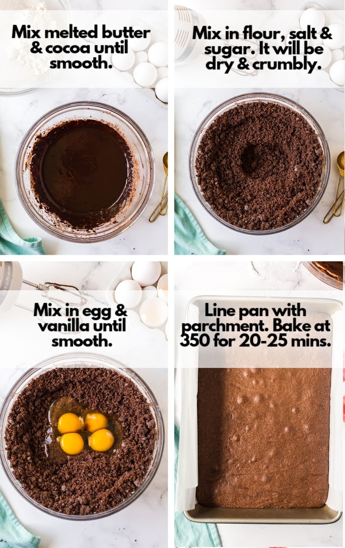 mix brownies ingredients