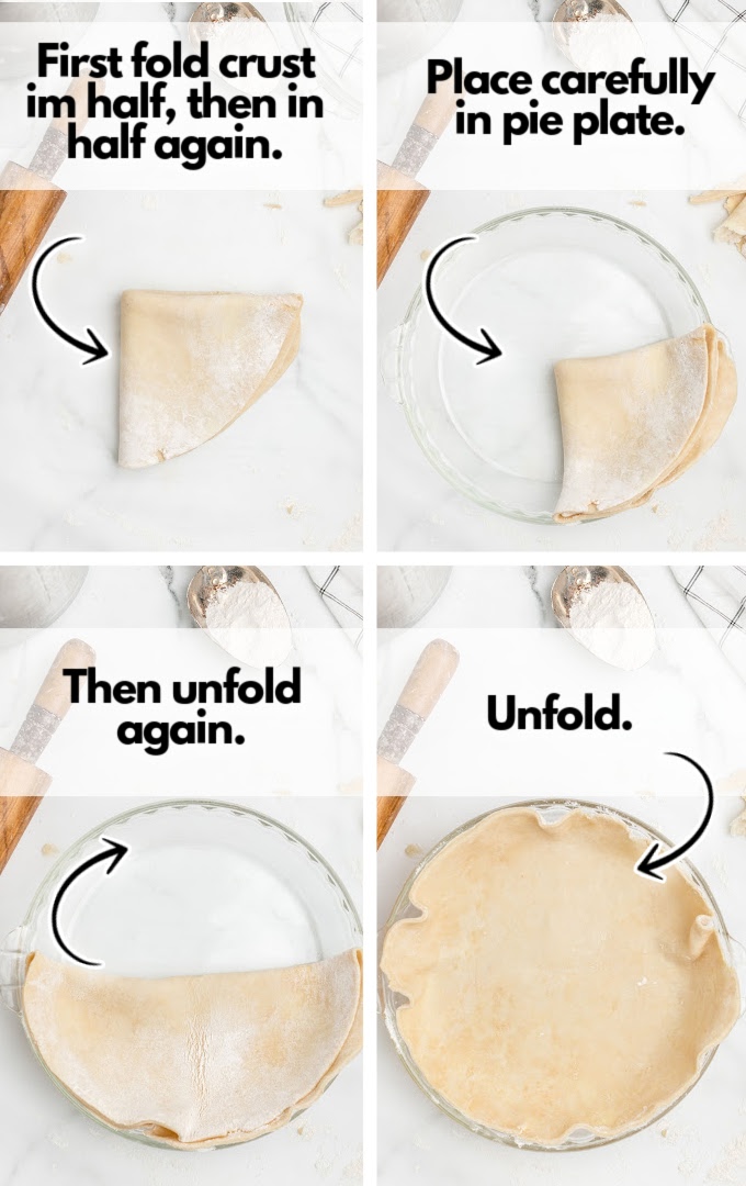 unfold dough
